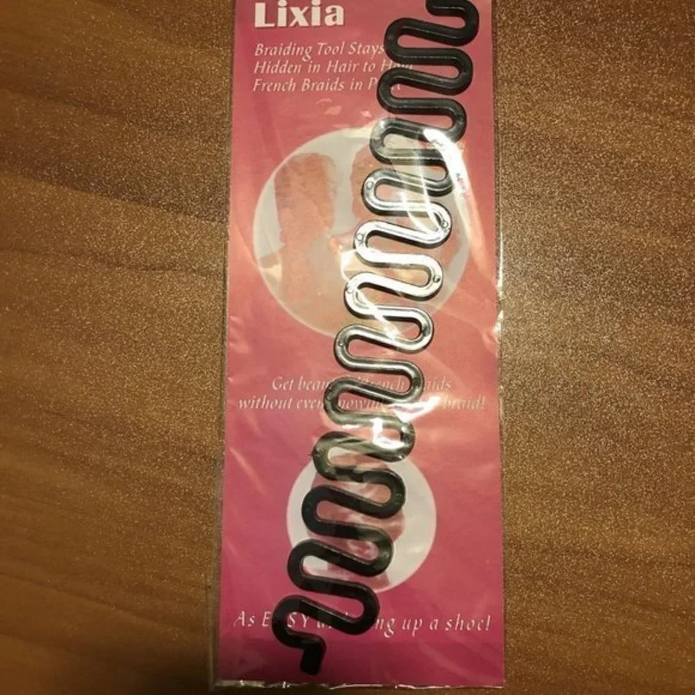 Lixia French Braiding Tool Hair Styling‎ Accessory Creates Perfect French Braids